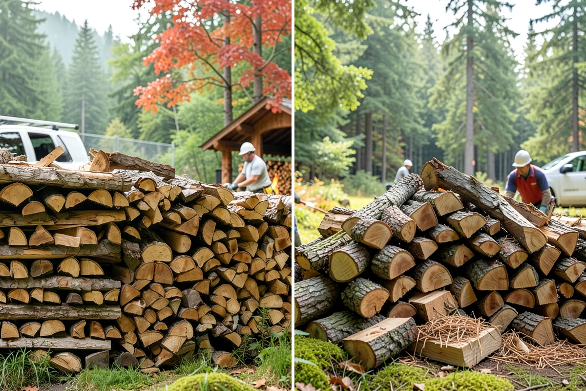 Truckload Firewood in Pacific, King County, WA - Discuss your truckload needs and access