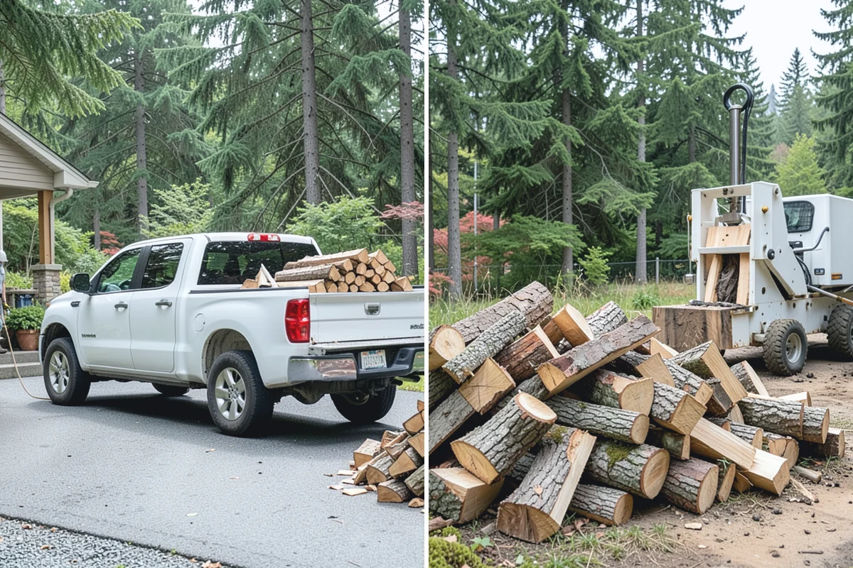 Truckload Firewood in Redmond, King County, WA - Discuss your truckload needs and access