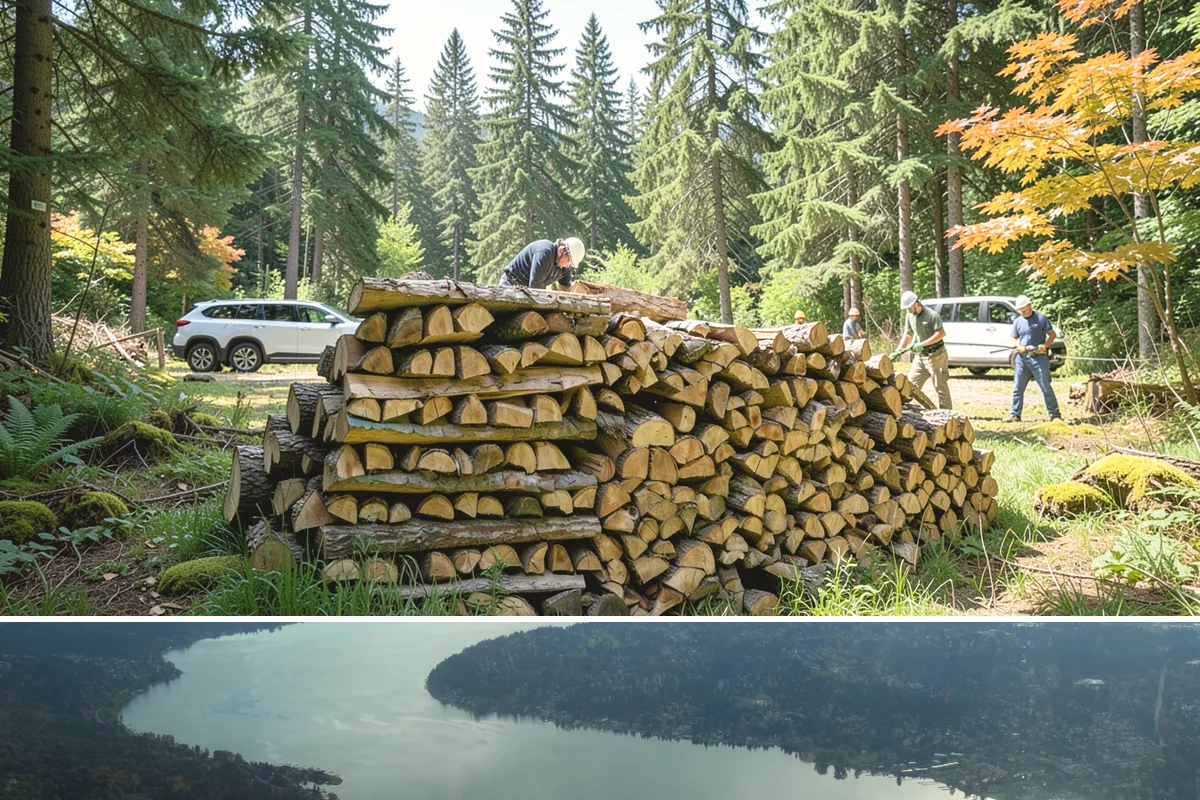 Truckload Firewood in Sammamish, King County, WA - Schedule a truckload in late summer to lock in supply and pricing before winter surges.