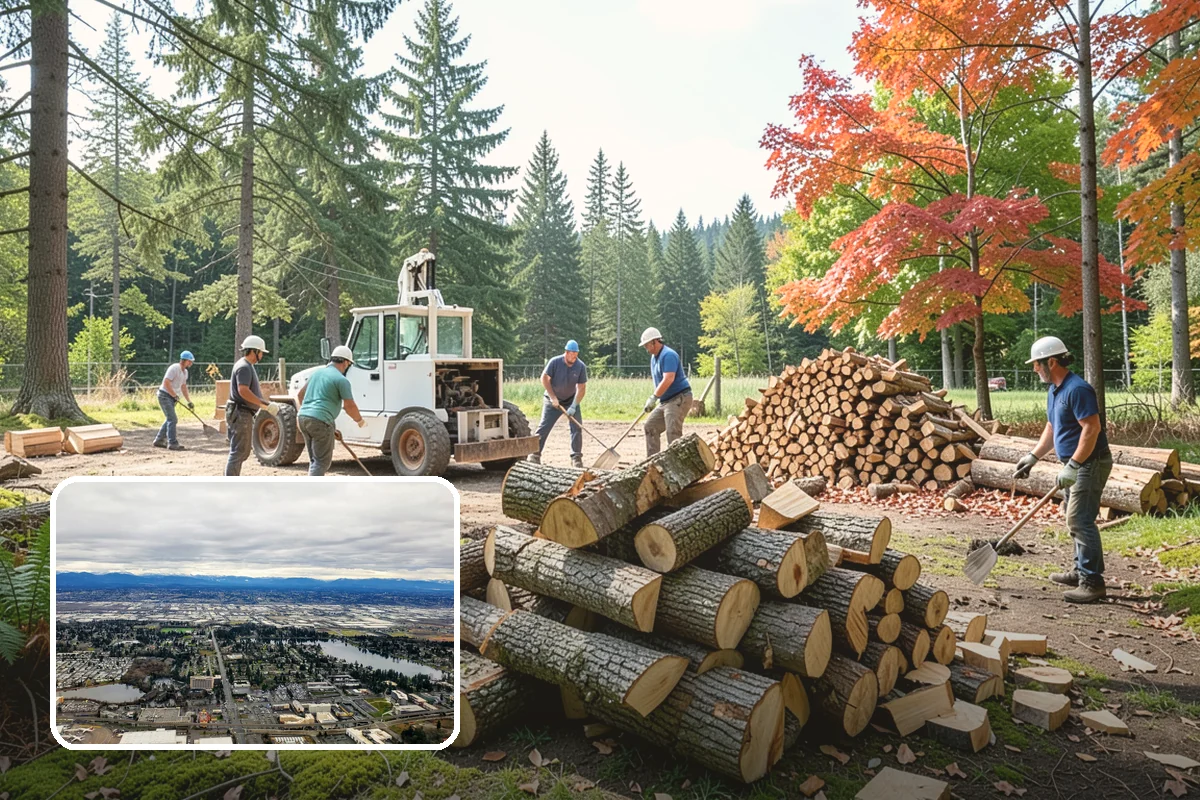 Truckload Firewood in SeaTac, WA - Maximum volume in a single efficient delivery