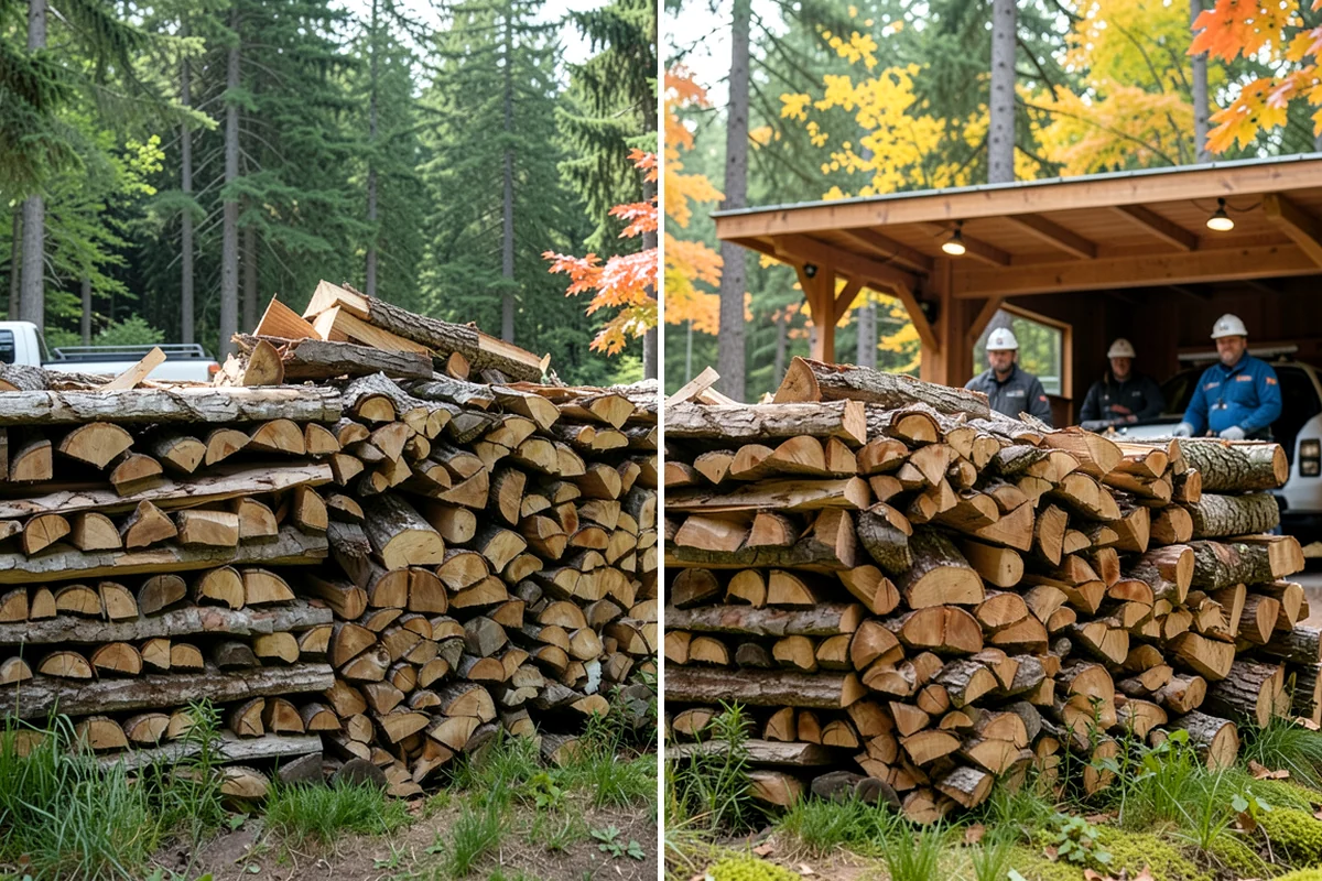 Truckload Firewood in Seattle, King County, WA - Discuss your truckload needs and access