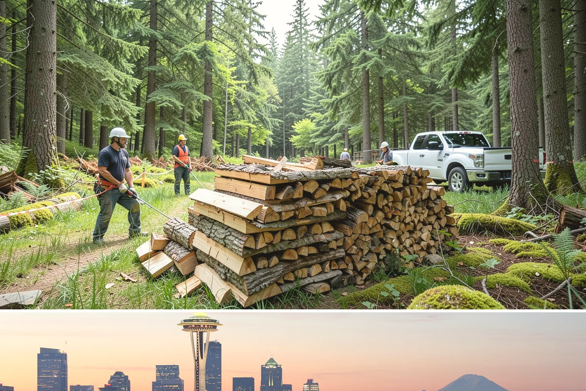 Truckload Firewood in Seattle, King County, WA - Schedule a truckload in late summer to lock in supply and pricing before winter surges.