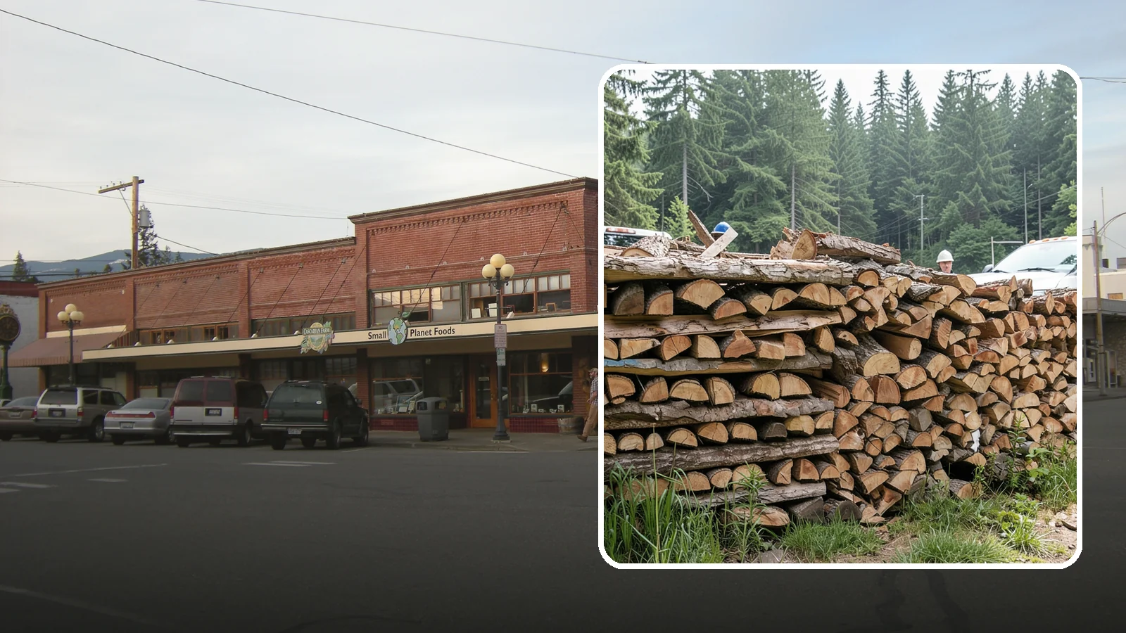 Truckload Firewood in Sedro-Woolley, Skagit County, WA - A full truckload of firewood delivered in bulk for heavy burners and larger properties.