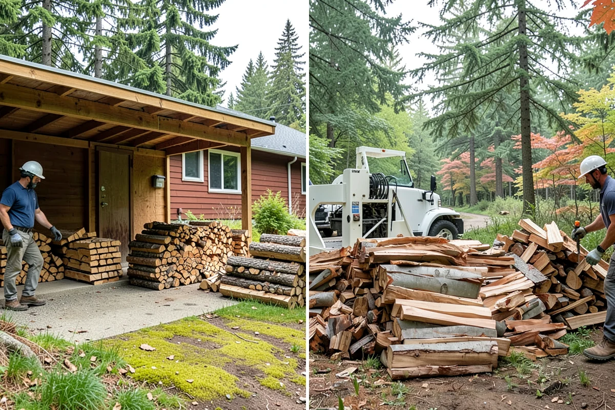Truckload Firewood in Sedro-Woolley, Skagit County, WA - Discuss your truckload needs and access