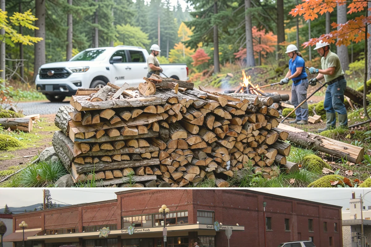 Truckload Firewood in Sedro-Woolley, Skagit County, WA - Schedule a truckload in late summer to lock in supply and pricing before winter surges.