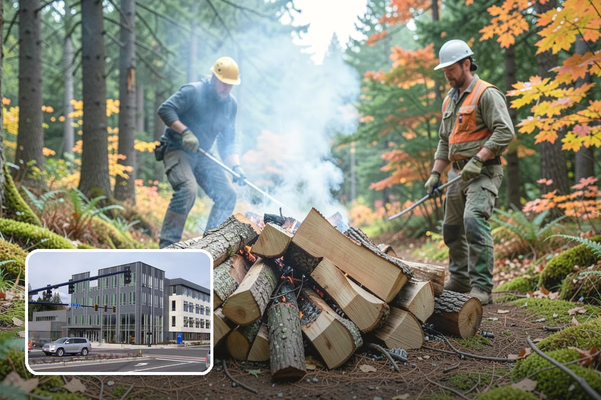 Truckload Firewood in Shoreline, King County, WA - Maximum volume in a single efficient delivery