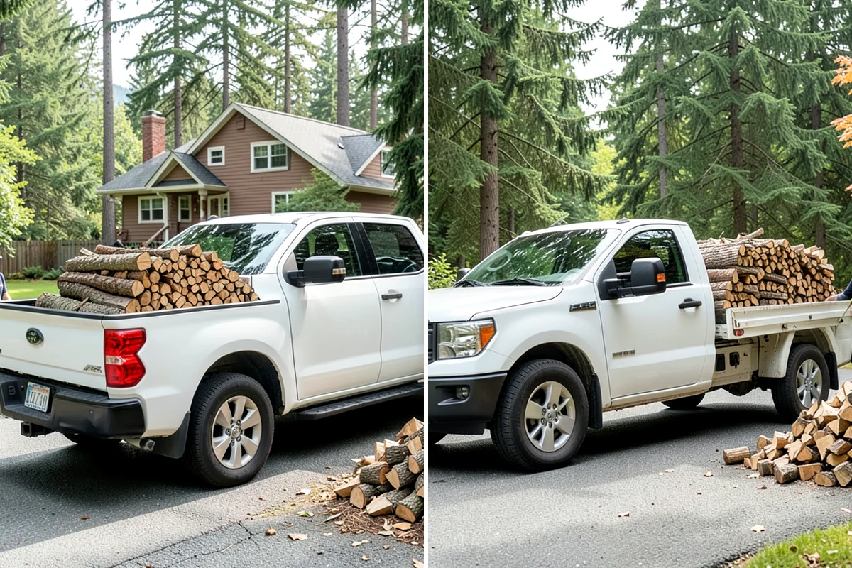 Truckload Firewood in Shoreline, King County, WA - Discuss your truckload needs and access