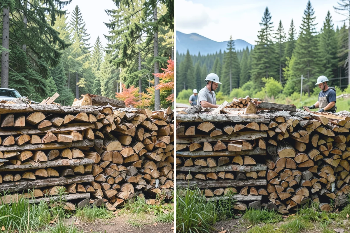 Truckload Firewood in Skykomish, King County, WA - Discuss your truckload needs and access