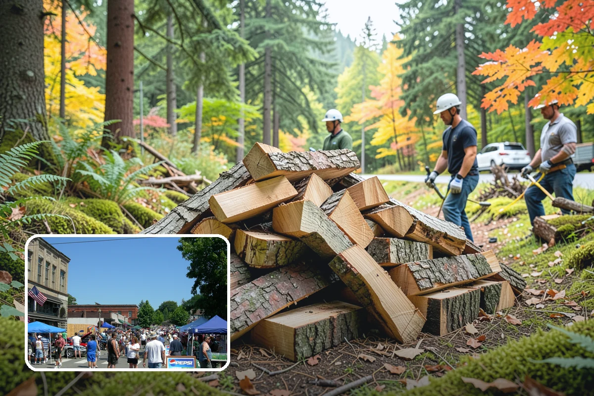 Truckload Firewood in Snohomish, Snohomish County, WA - Maximum volume in a single efficient delivery