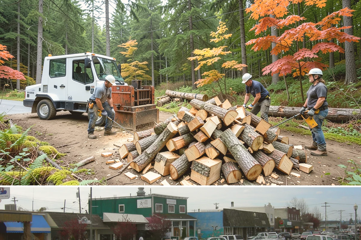Truckload Firewood in Stanwood, Snohomish County, WA - Schedule a truckload in late summer to lock in supply and pricing before winter surges.