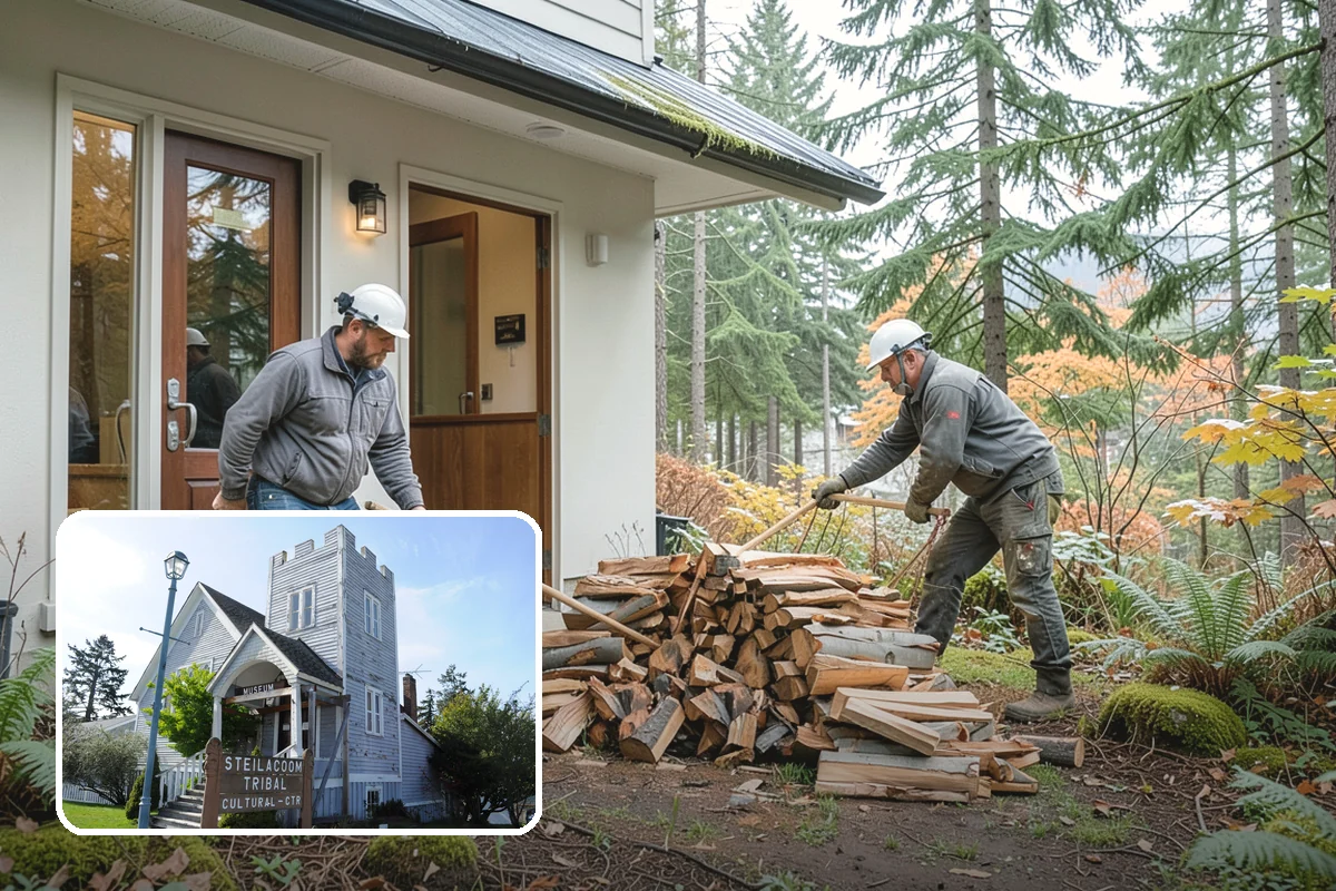 Truckload Firewood in Steilacoom, Pierce County, WA - Maximum volume in a single efficient delivery