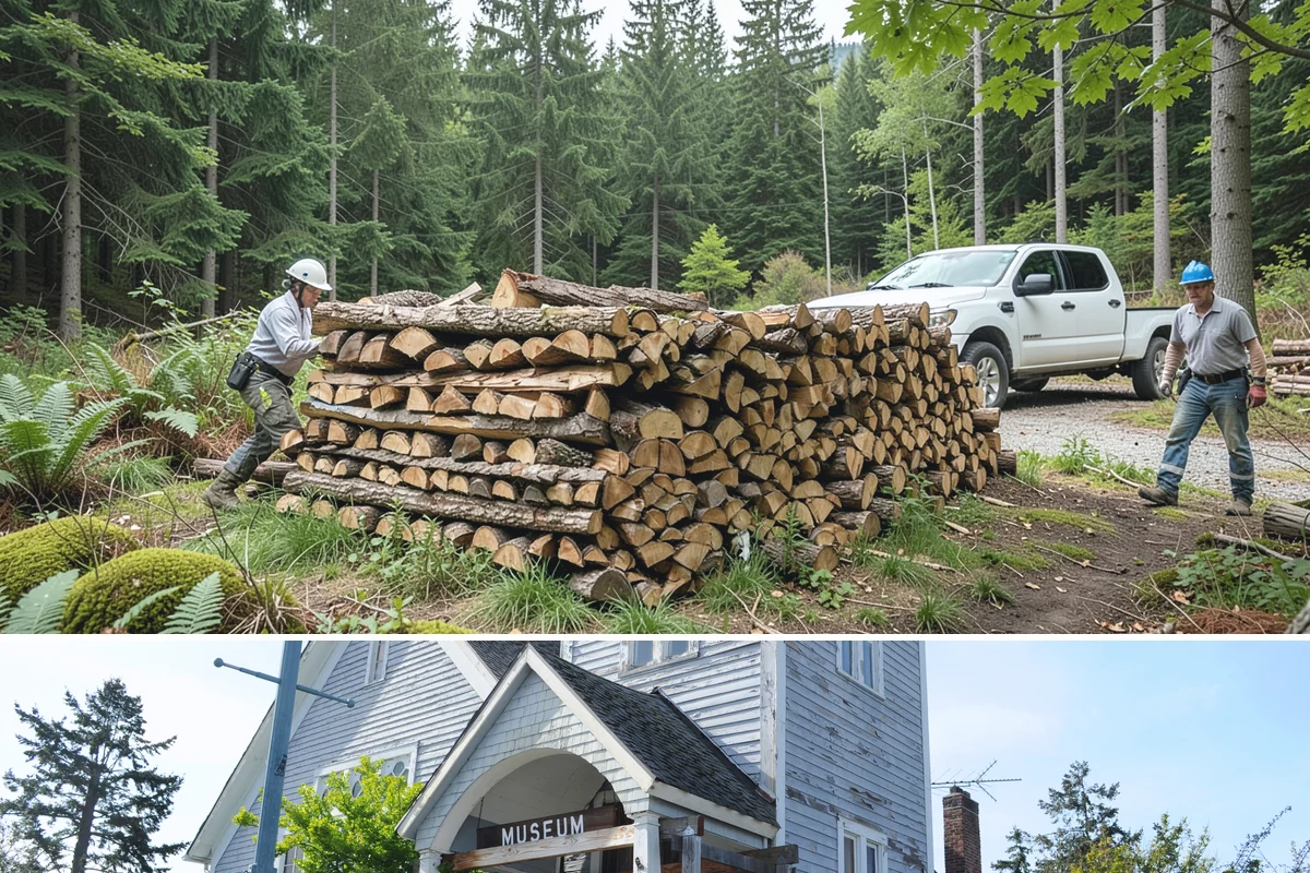 Truckload Firewood in Steilacoom, Pierce County, WA - Schedule a truckload in late summer to lock in supply and pricing before winter surges.