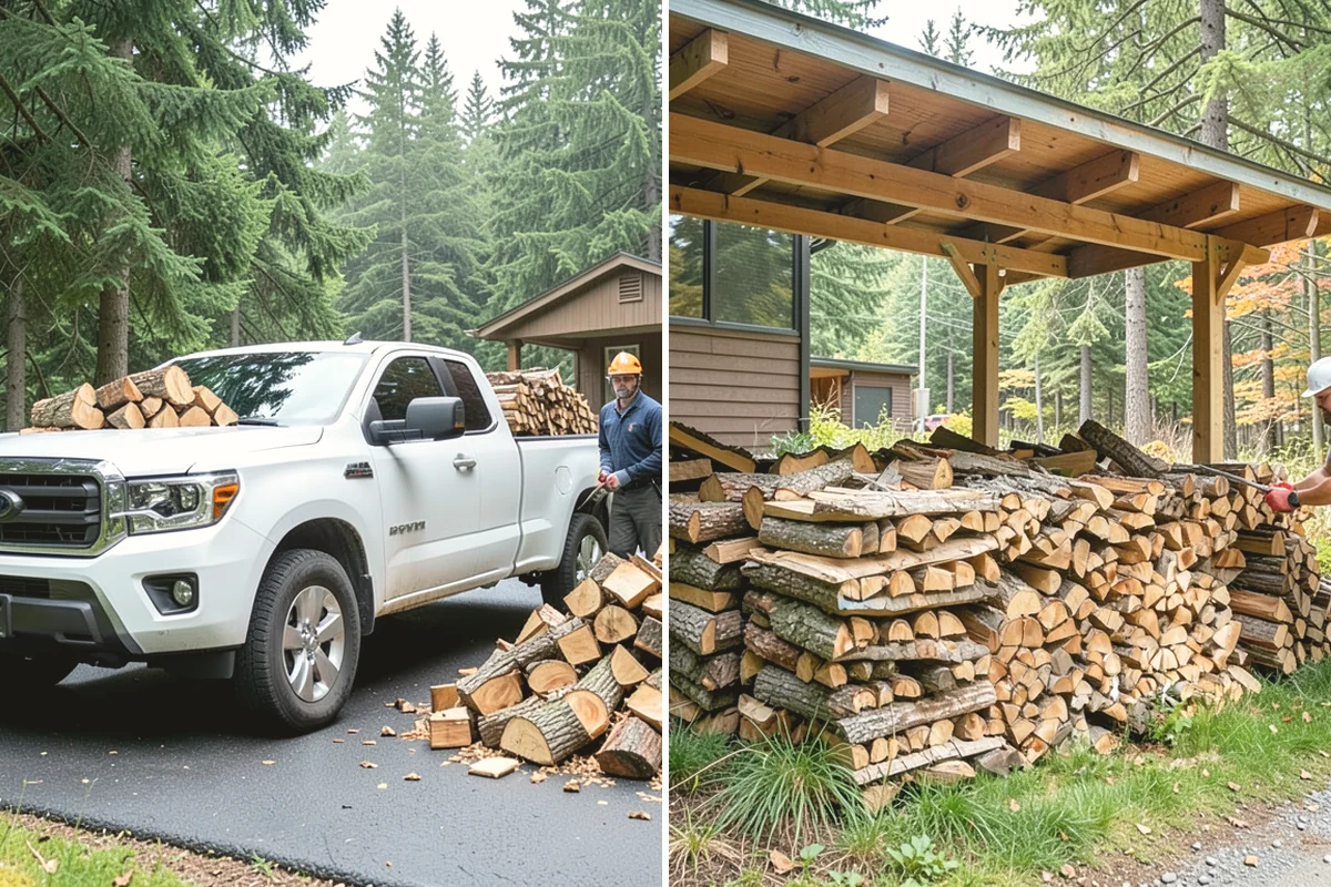 Truckload Firewood in Tacoma, Pierce County, WA - Discuss your truckload needs and access