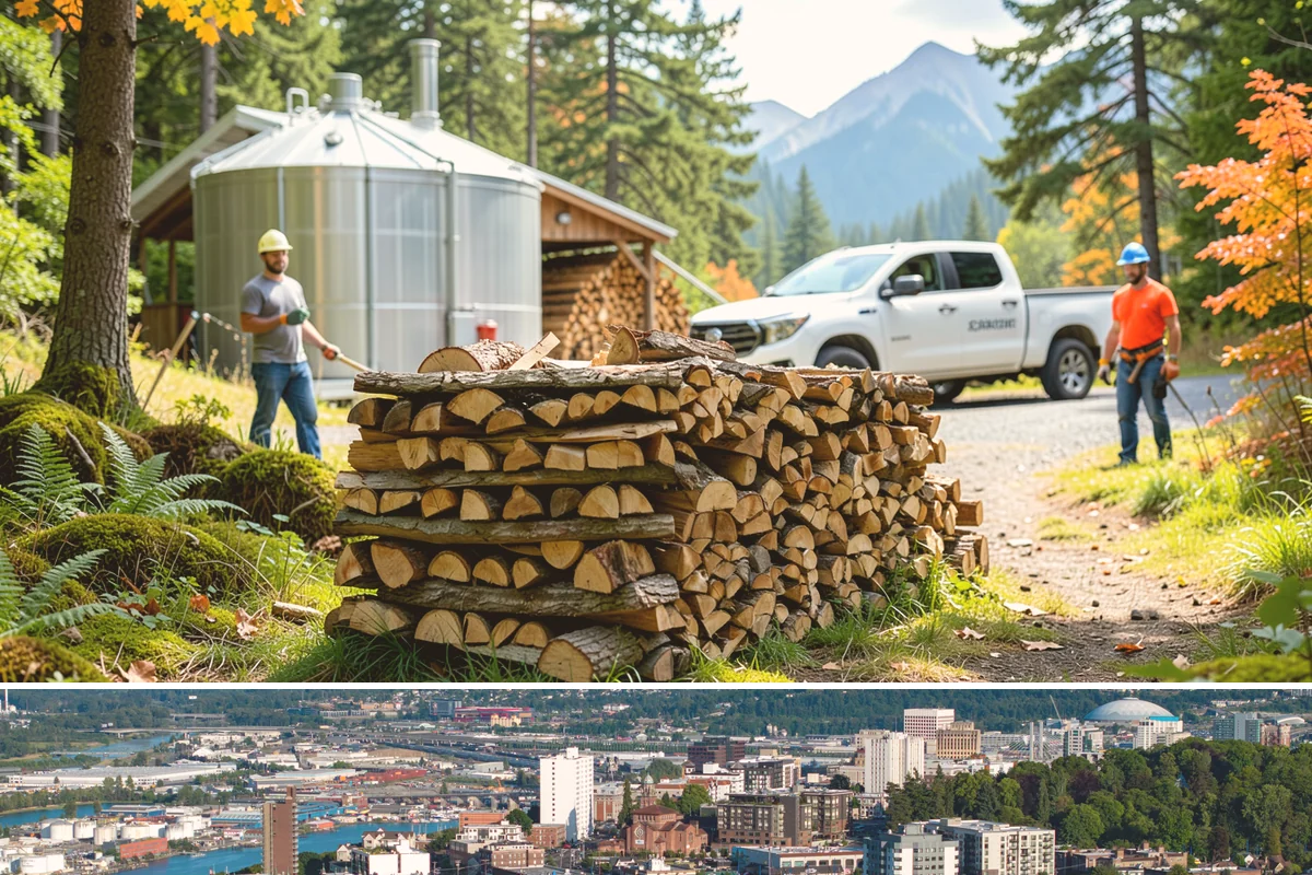 Truckload Firewood in Tacoma, Pierce County, WA - Schedule a truckload in late summer to lock in supply and pricing before winter surges.