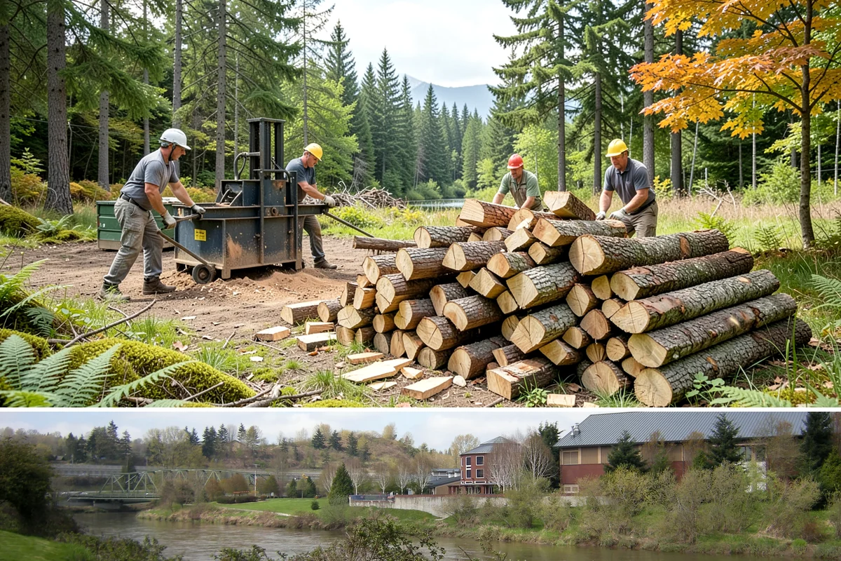 Truckload Firewood in Tukwila, King County, WA - Schedule a truckload in late summer to lock in supply and pricing before winter surges.