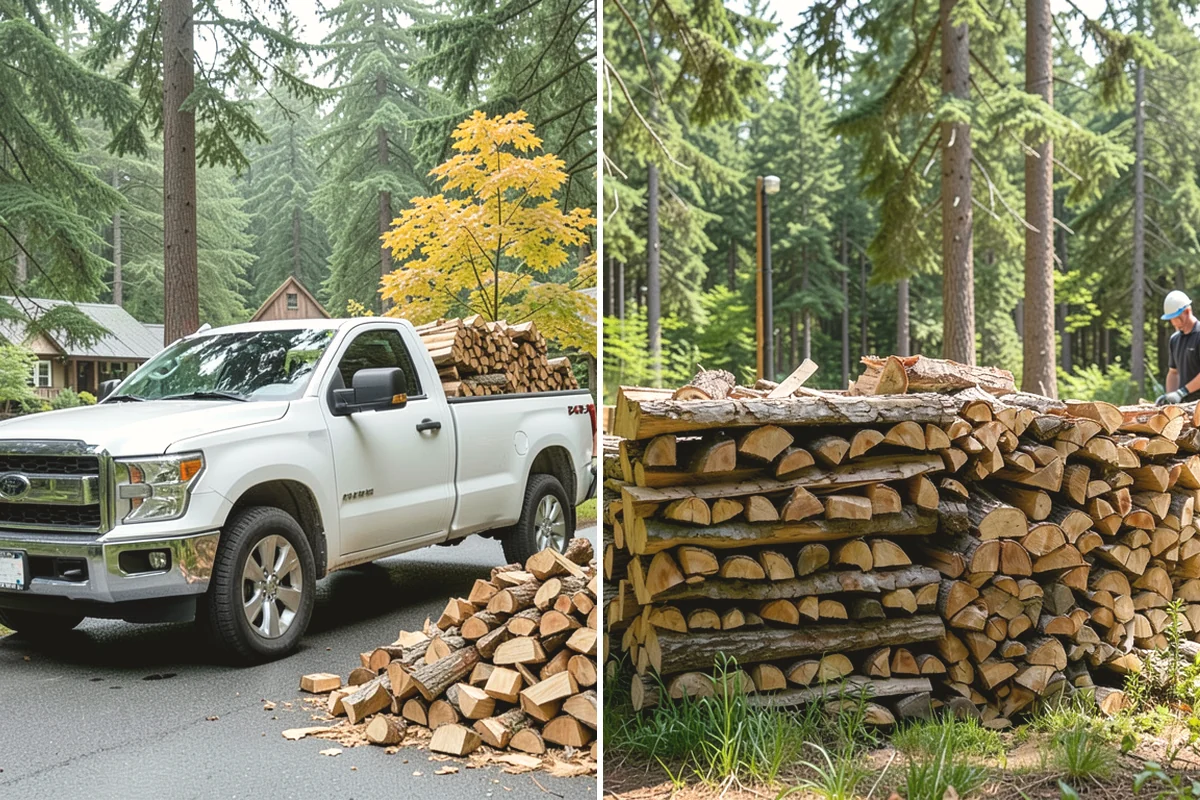 Truckload Firewood in University Place, Pierce County, WA - Discuss your truckload needs and access