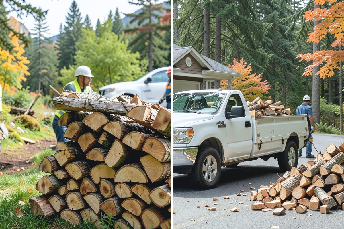 Truckload Firewood in Woodinville, King County, WA - Discuss your truckload needs and access
