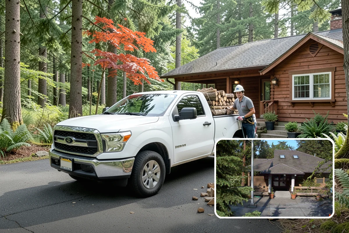 Truckload Firewood in Yarrow Point, King County, WA - Maximum volume in a single efficient delivery