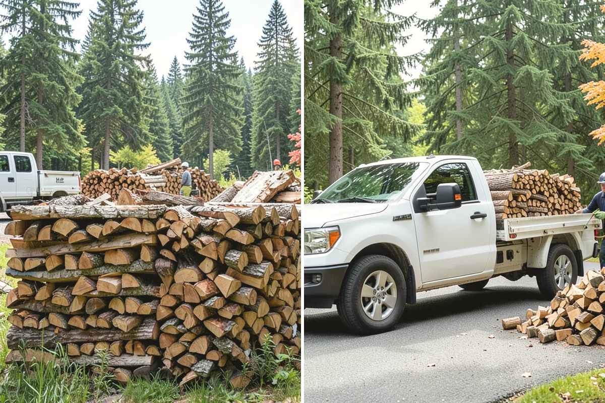 Truckload Firewood in Yarrow Point, King County, WA - Discuss your truckload needs and access