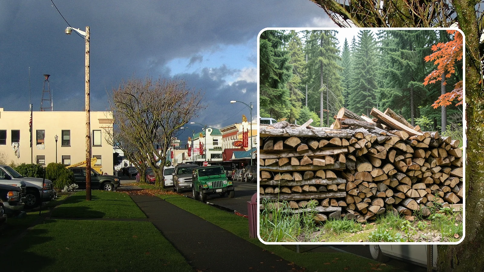 Two Cord Firewood in Arlington, Snohomish County, WA - Two full cords of seasoned firewood for households that rely on wood as a primary heat source.
