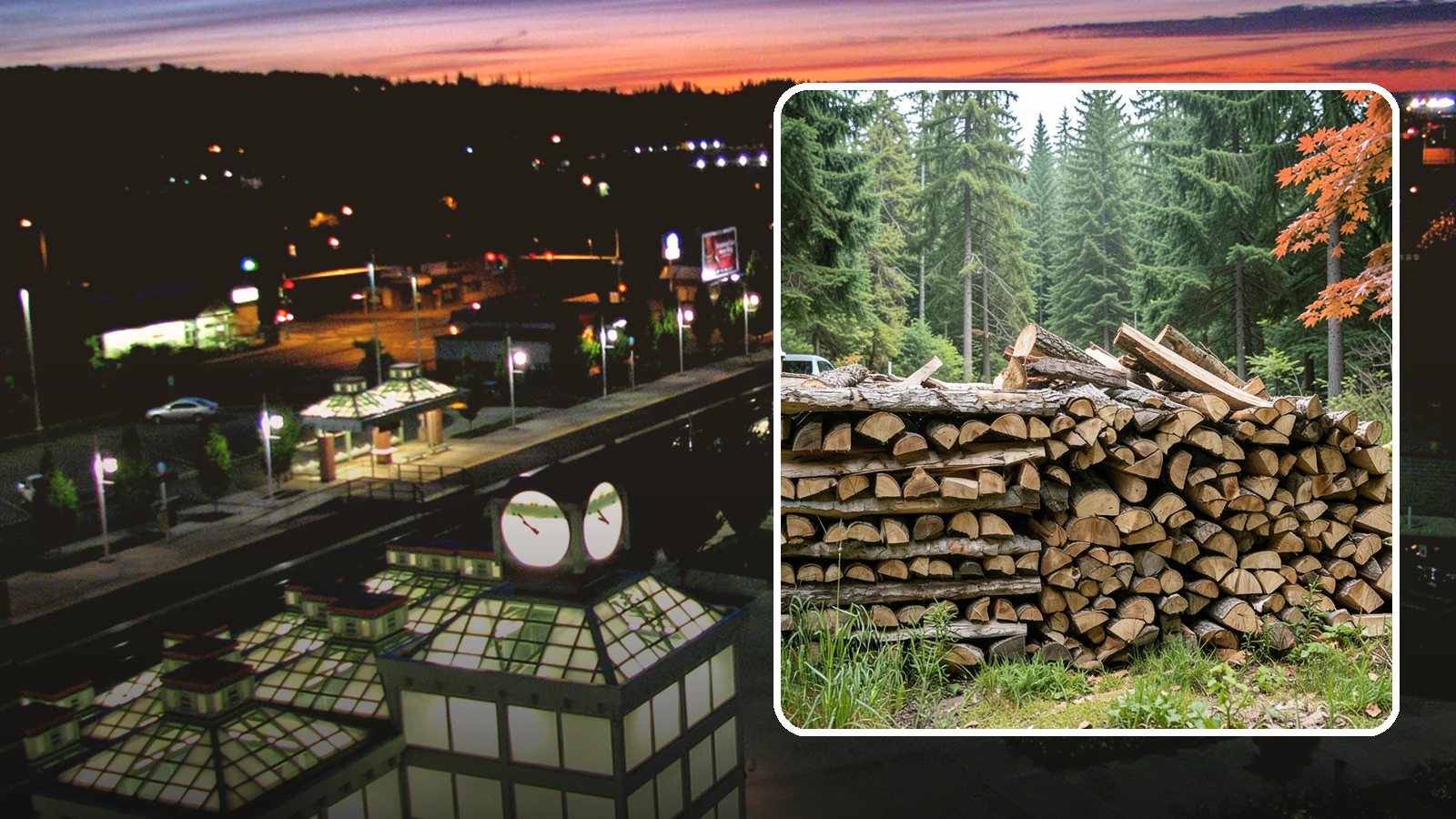 Two Cord Firewood in Auburn, King County, WA - Two full cords of seasoned firewood for households that rely on wood as a primary heat source.