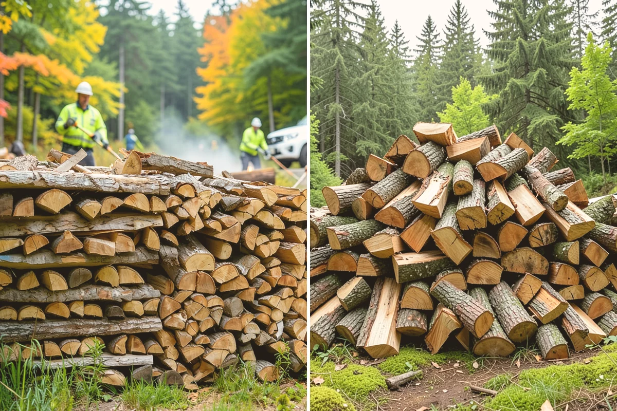Two Cord Firewood in Bellevue, King County, WA - Place your two-cord order and set a date