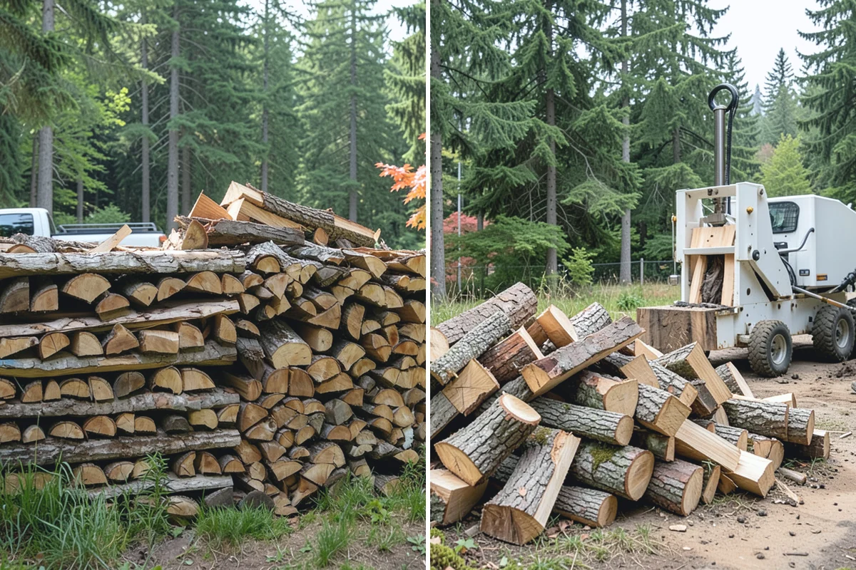 Two Cord Firewood in Bonney Lake, Pierce County, WA - Place your two-cord order and set a date