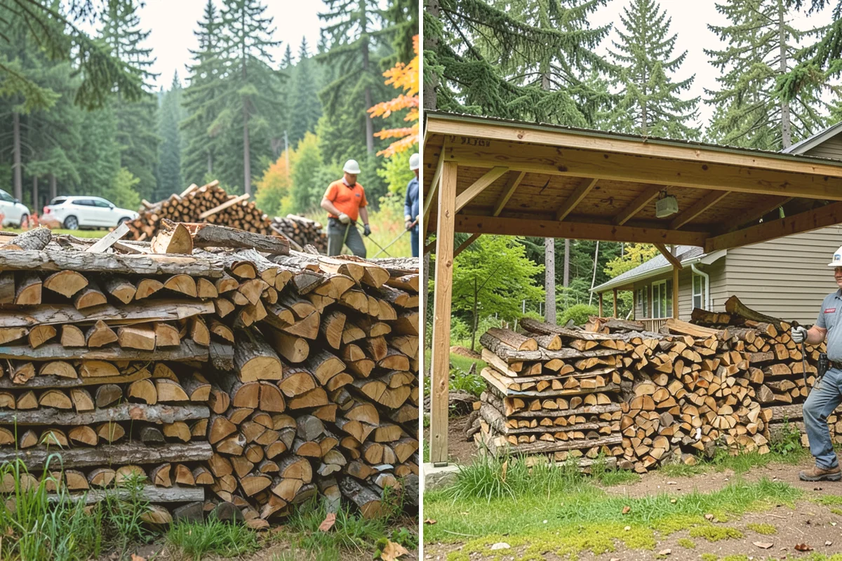 Two Cord Firewood in Bothell, King County, WA - Place your two-cord order and set a date