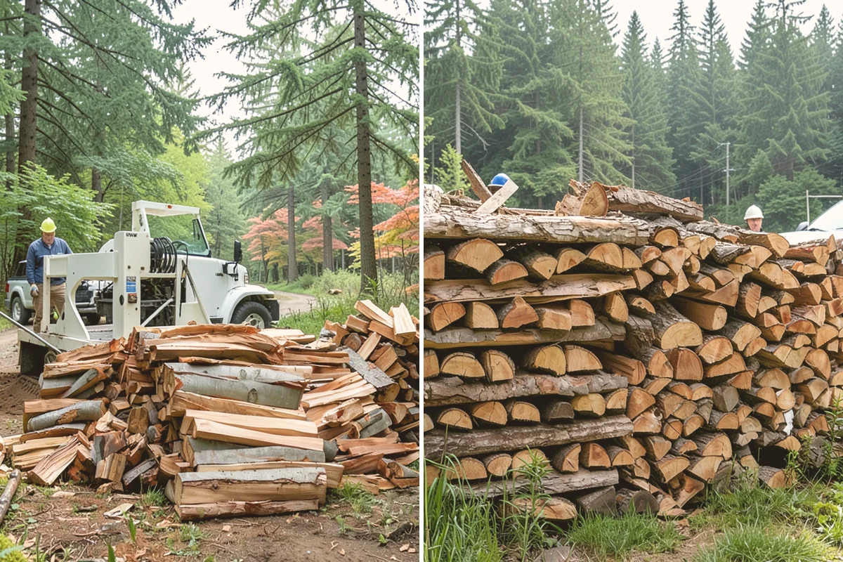 Two Cord Firewood in Brier, Snohomish County, WA - Place your two-cord order and set a date
