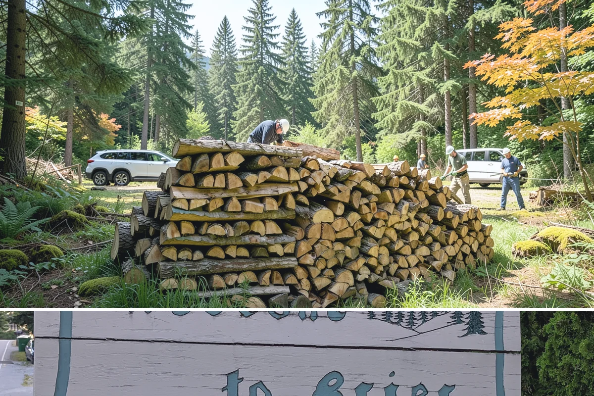 Two Cord Firewood in Brier, Snohomish County, WA - Secure two cords by late summer so your full winter supply is stacked and ready early.
