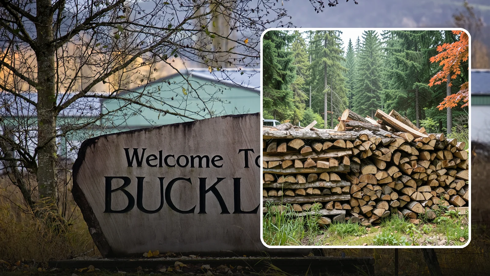 Two Cord Firewood in Buckley, Pierce County, WA - Two full cords of seasoned firewood for households that rely on wood as a primary heat source.