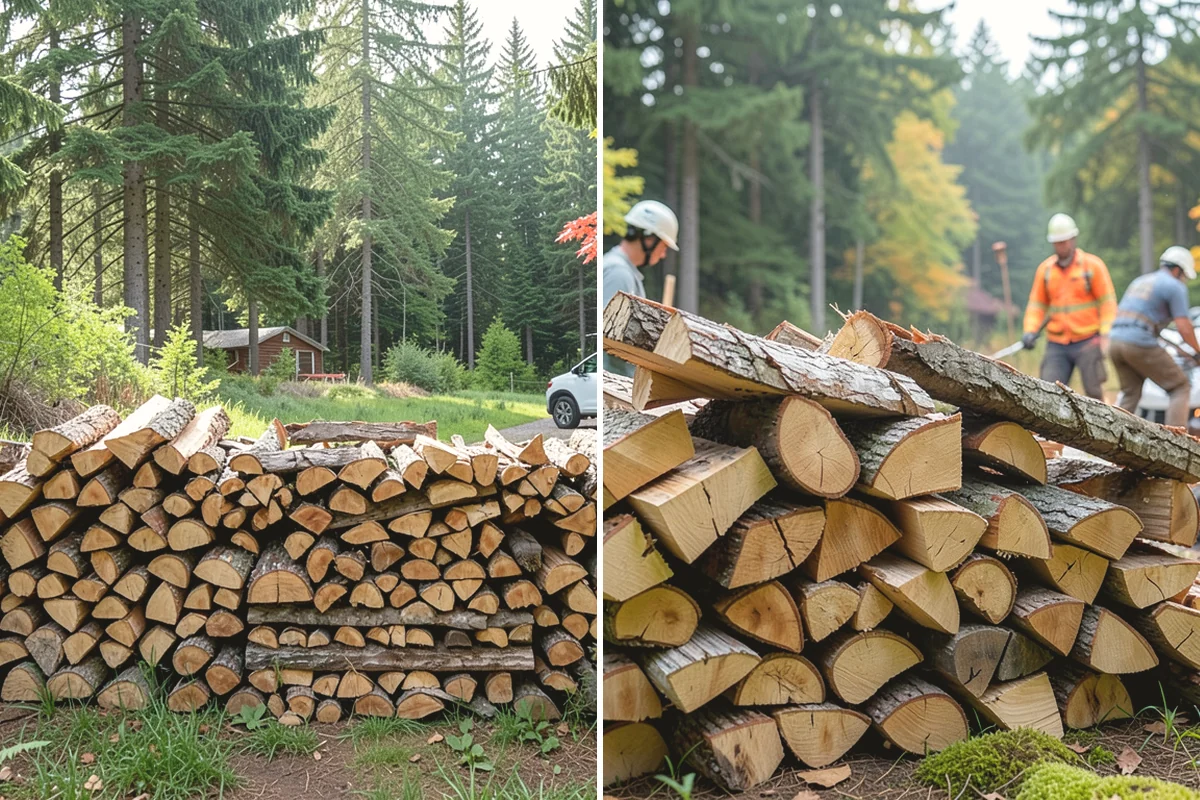 Two Cord Firewood in Burien, King County, WA - Place your two-cord order and set a date