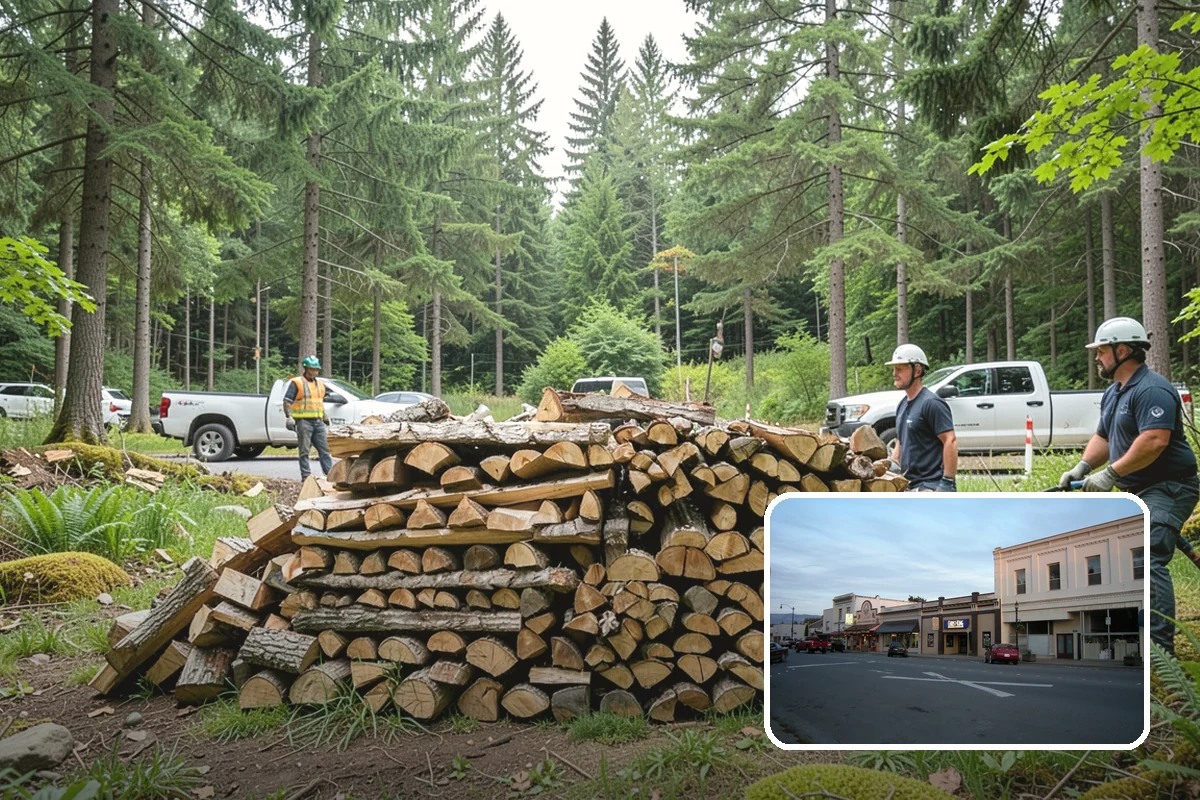 Two Cord Firewood in Burlington, Skagit County, WA - Ample supply for daily wood-stove heating