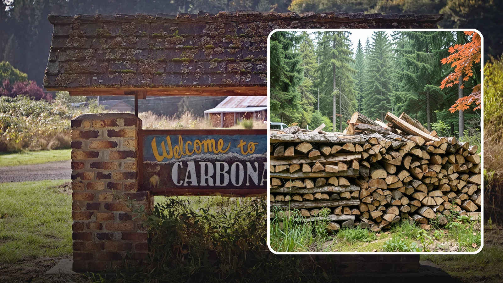 Two Cord Firewood in Carbonado, Pierce County, WA - Two full cords of seasoned firewood for households that rely on wood as a primary heat source.