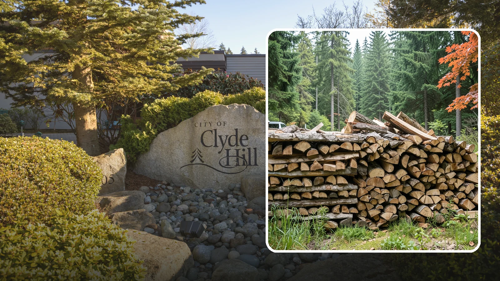 Two Cord Firewood in Clyde Hill, King County, WA - Two full cords of seasoned firewood for households that rely on wood as a primary heat source.