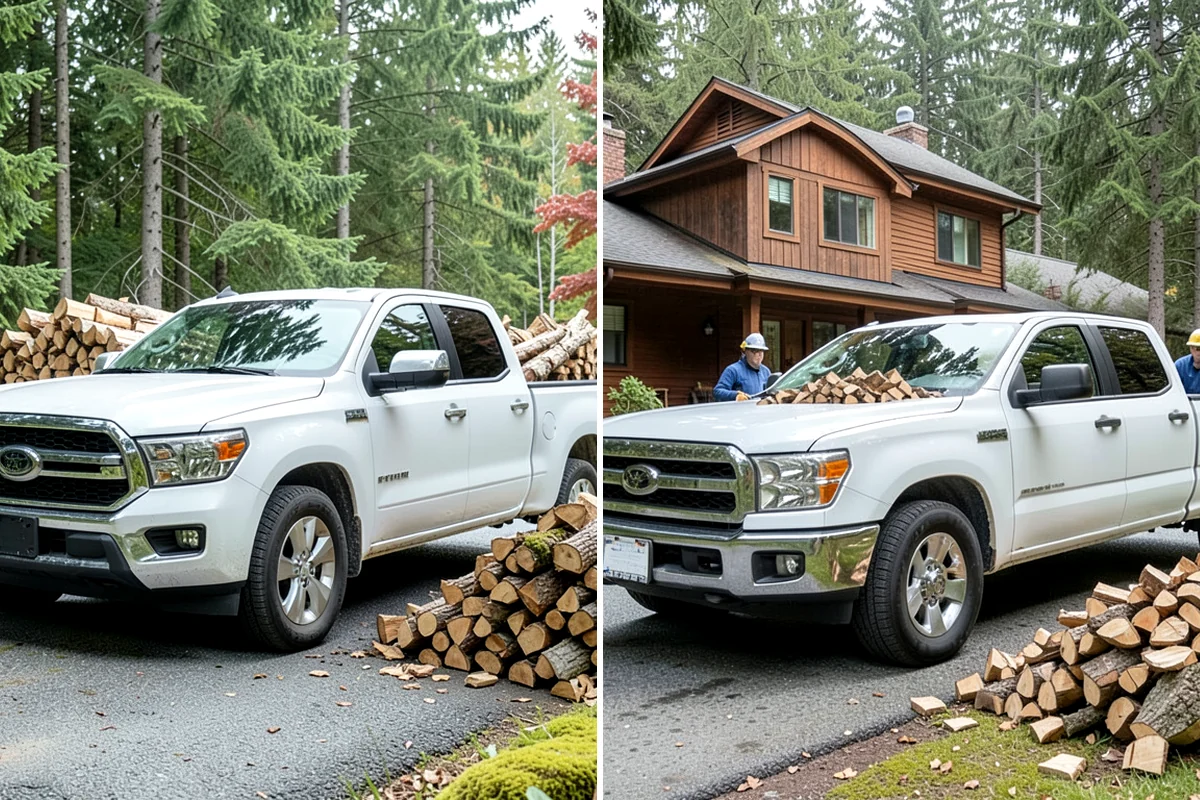 Two Cord Firewood in Concrete, Skagit County, WA - Place your two-cord order and set a date