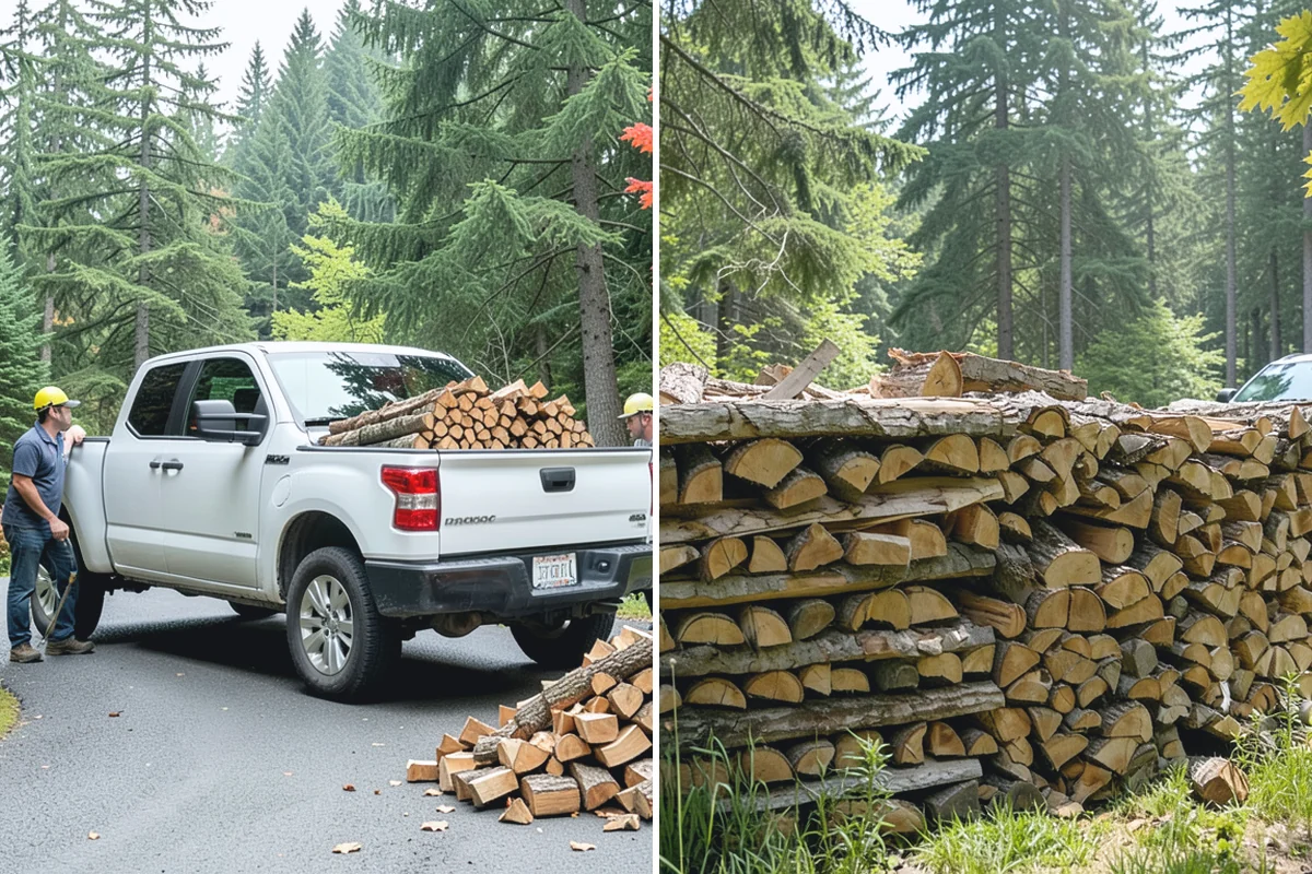 Two Cord Firewood in Coupeville, Island County, WA - Place your two-cord order and set a date