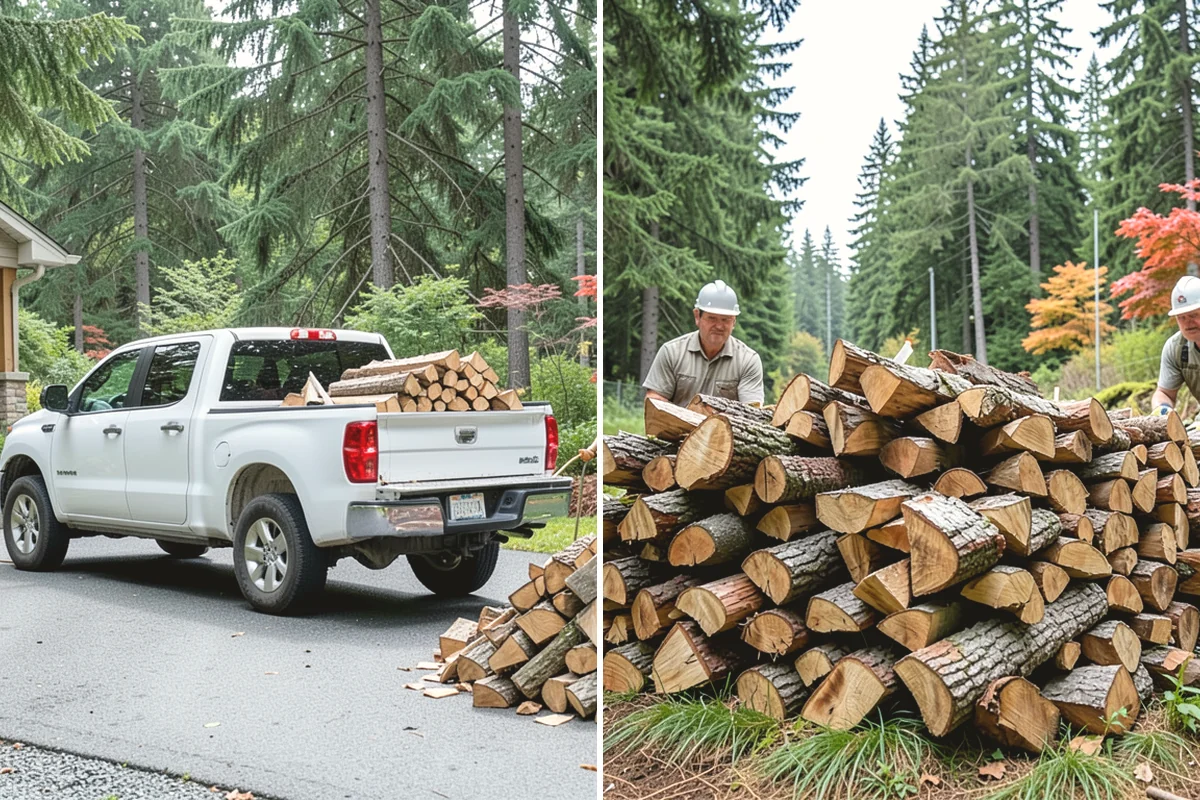 Two Cord Firewood in Covington, WA - Place your two-cord order and set a date