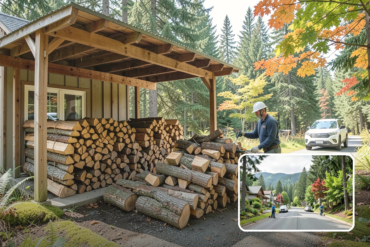 Two Cord Firewood in Darrington, Snohomish County, WA - Ample supply for daily wood-stove heating