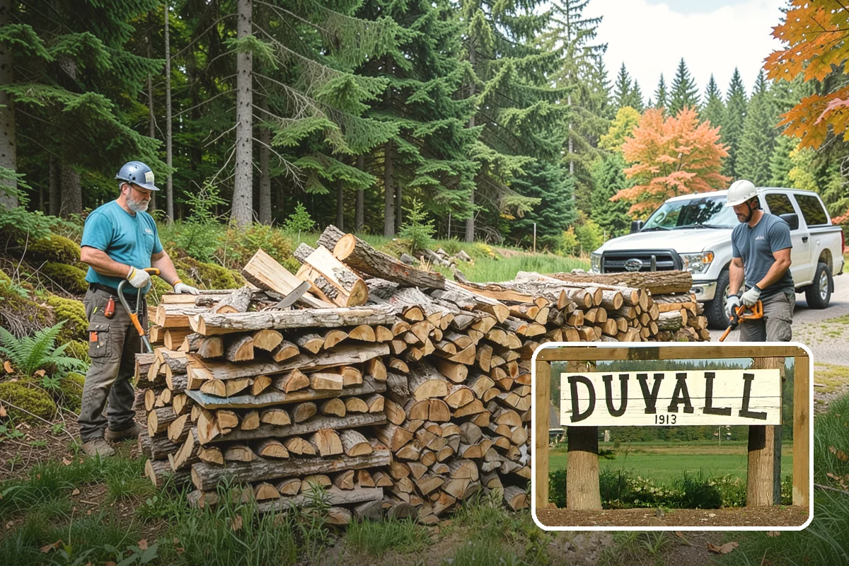 Two Cord Firewood in Duvall, King County, WA - Ample supply for daily wood-stove heating