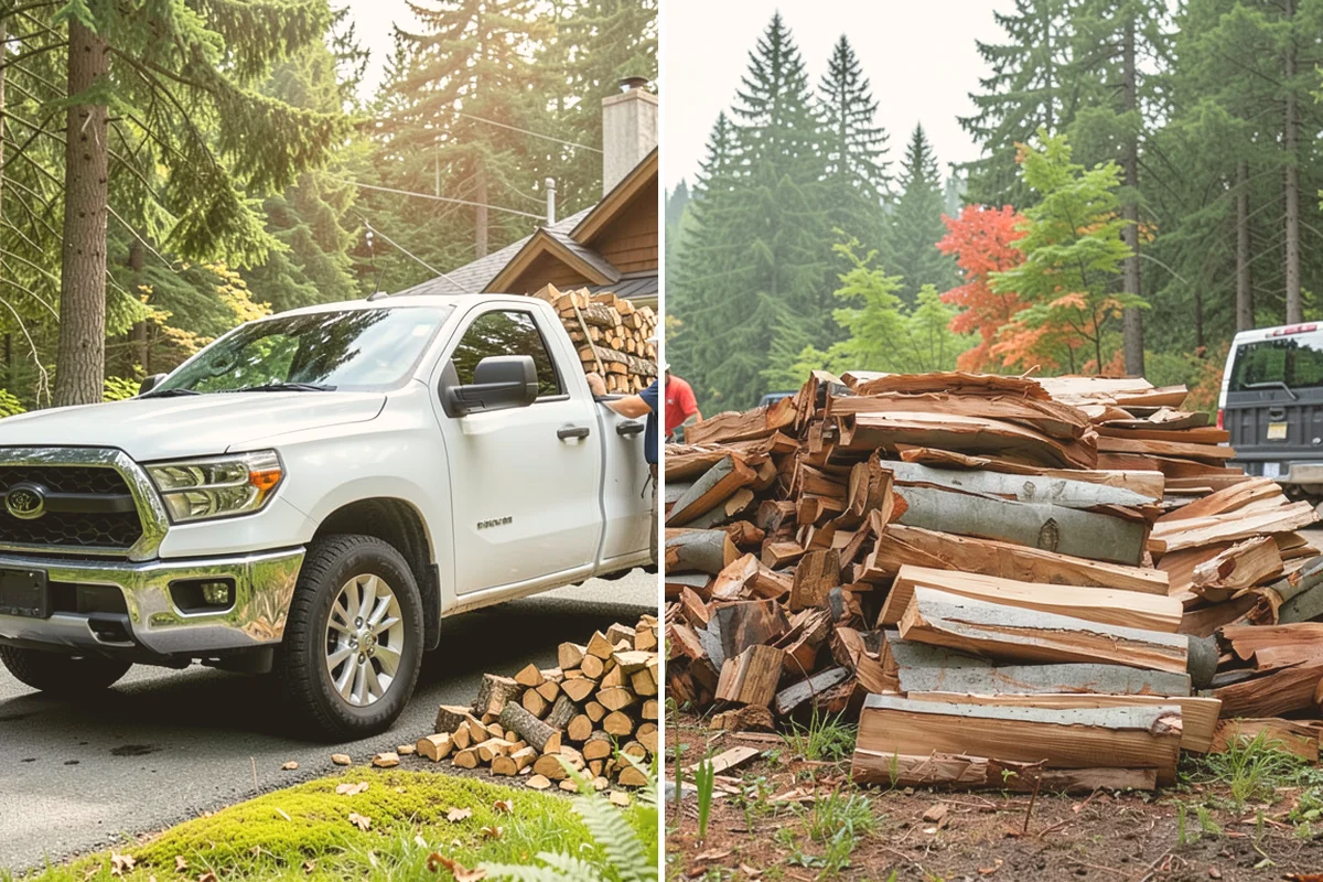 Two Cord Firewood in Eatonville, Pierce County, WA - Place your two-cord order and set a date