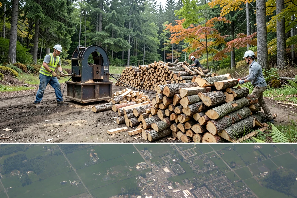 Two Cord Firewood in Enumclaw, King County, WA - Secure two cords by late summer so your full winter supply is stacked and ready early.