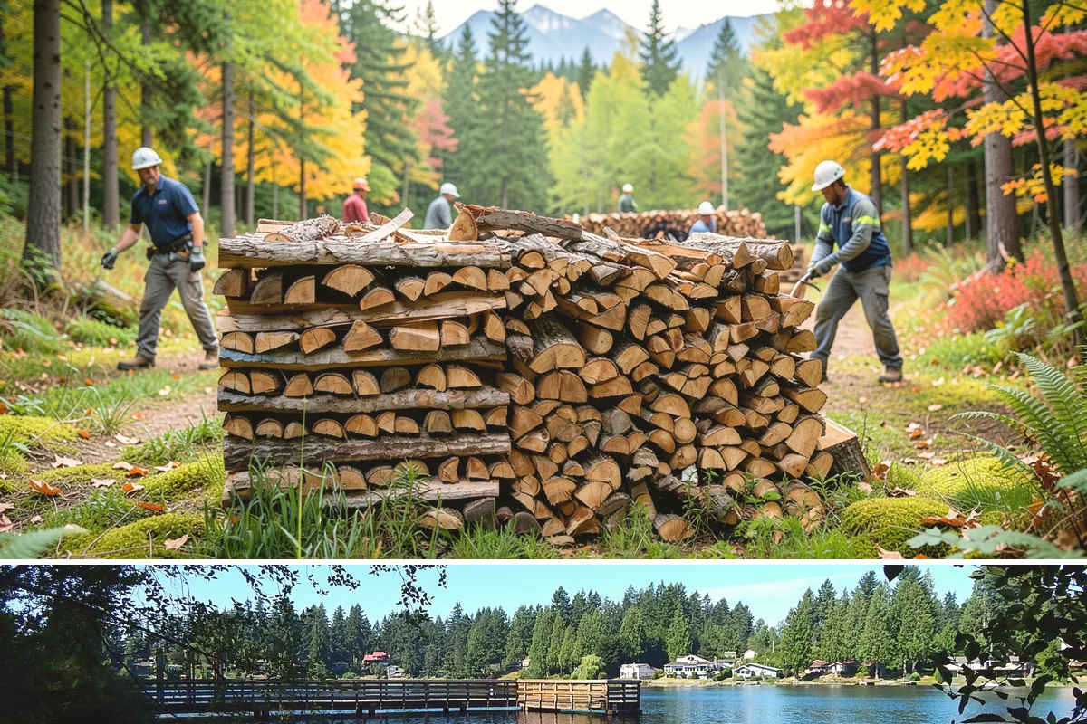 Two Cord Firewood in Federal Way, King County, WA - Secure two cords by late summer so your full winter supply is stacked and ready early.