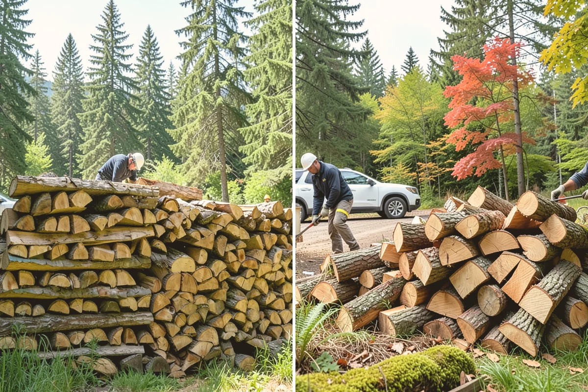 Two Cord Firewood in Fife, Pierce County, WA - Place your two-cord order and set a date