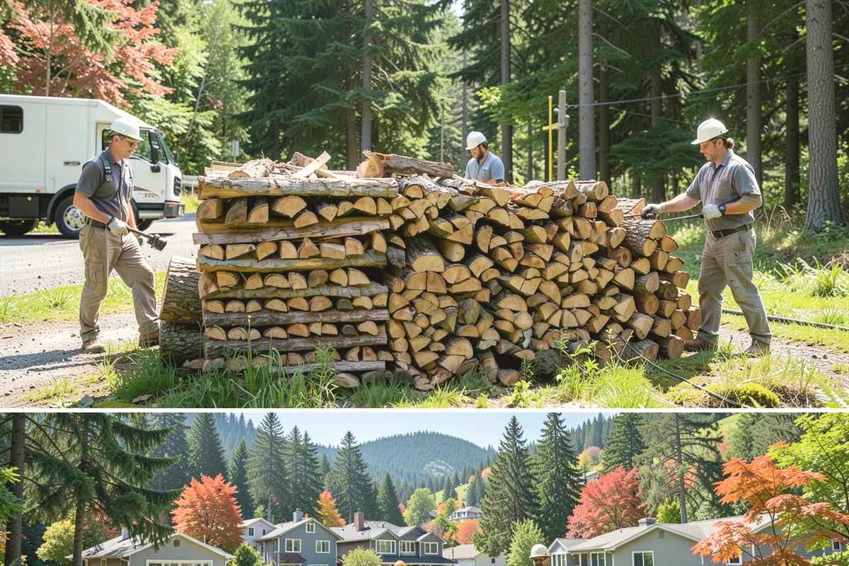 Two Cord Firewood in Fircrest, Pierce County, WA - Secure two cords by late summer so your full winter supply is stacked and ready early.