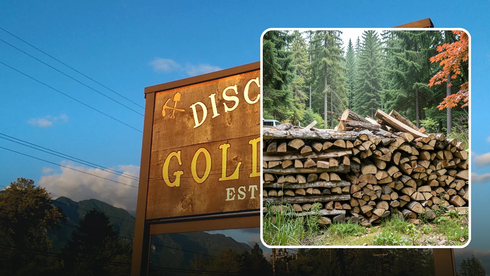 Two Cord Firewood in Gold Bar, Snohomish County, WA - Two full cords of seasoned firewood for households that rely on wood as a primary heat source.