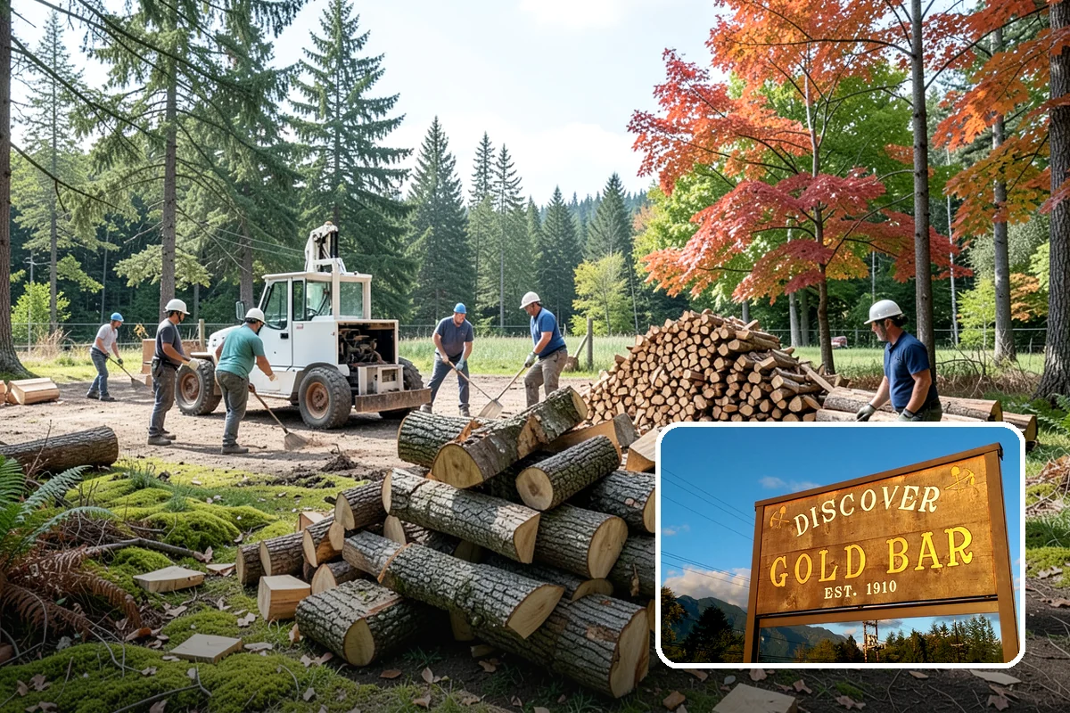 Two Cord Firewood in Gold Bar, Snohomish County, WA - Ample supply for daily wood-stove heating