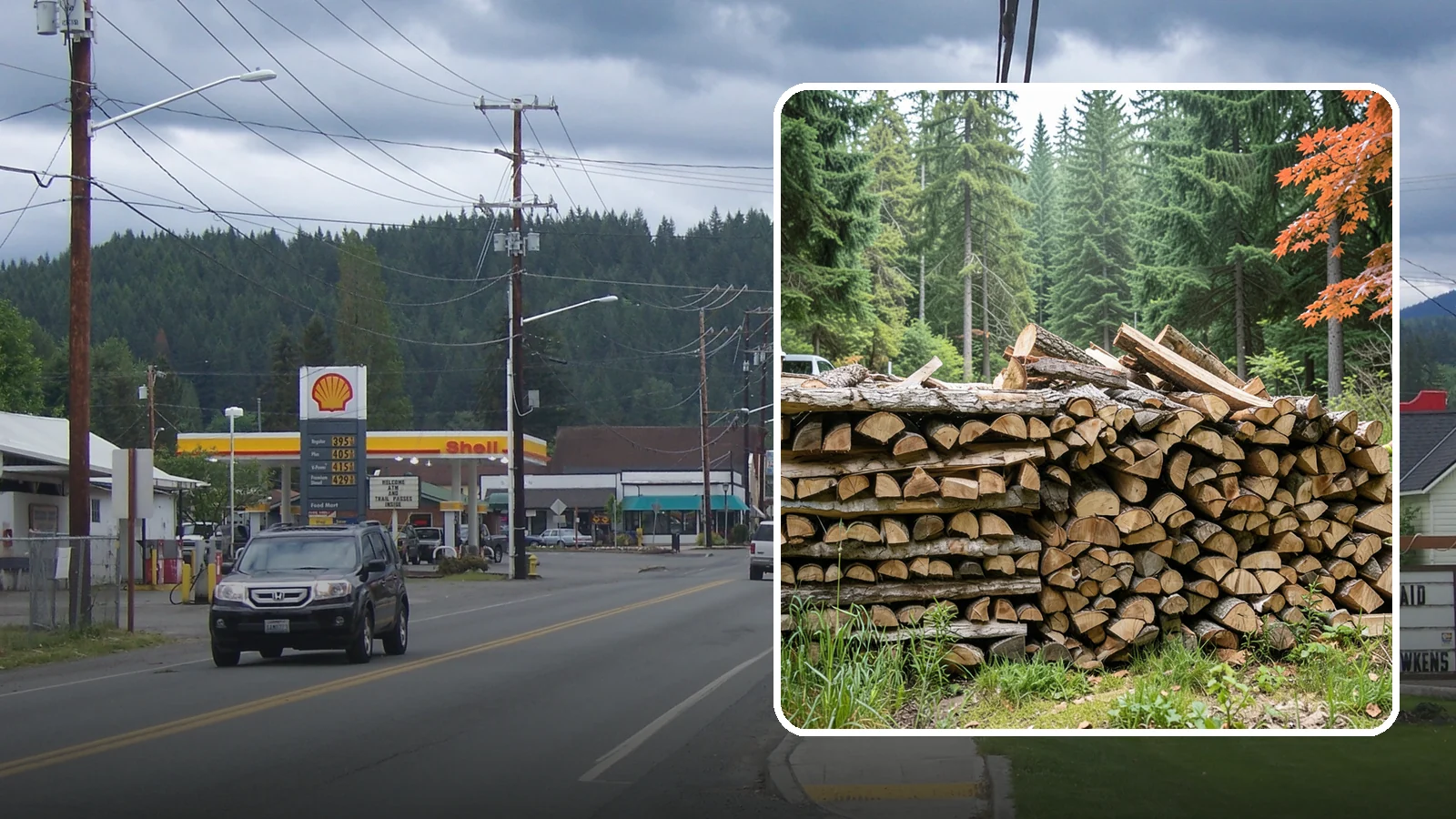 Two Cord Firewood in Granite Falls, Snohomish County, WA - Two full cords of seasoned firewood for households that rely on wood as a primary heat source.