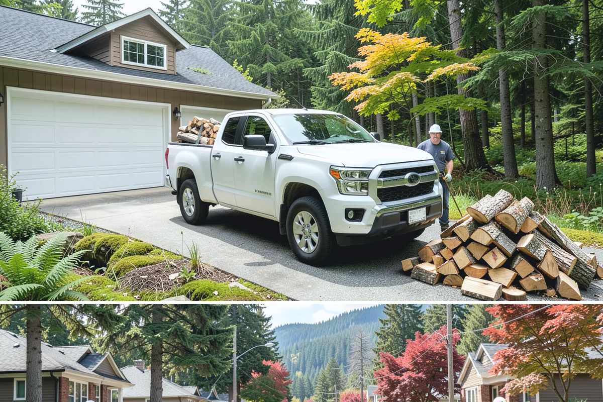 Two Cord Firewood in Hunts Point, King County, WA - Secure two cords by late summer so your full winter supply is stacked and ready early.
