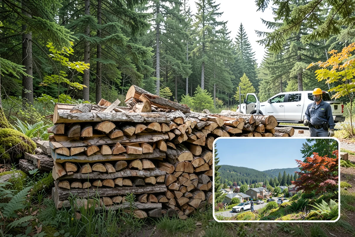 Two Cord Firewood in Index, Snohomish County, WA - Ample supply for daily wood-stove heating
